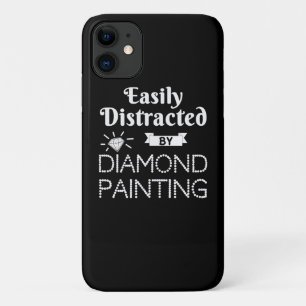 Painting Diamond Painting Hobby Easily Distracted iPhone 11 Case