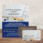 Painting Equipment, Painter & Decorator Flyer<br><div class="desc">Painting Equipment,  Painter & Decorator Advertising Flyer by The Business Card Store.</div>