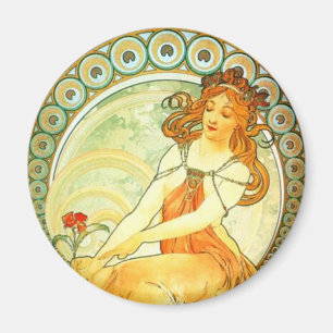 Painting. From The Arts Series by Mucha Magnet