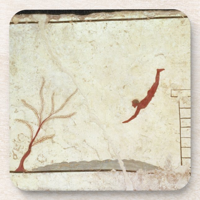Painting from the Tomb of the Diver from the south Coaster (Front)