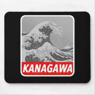 Painting Great Wave Painting Japanese Tattoo Mouse Pad