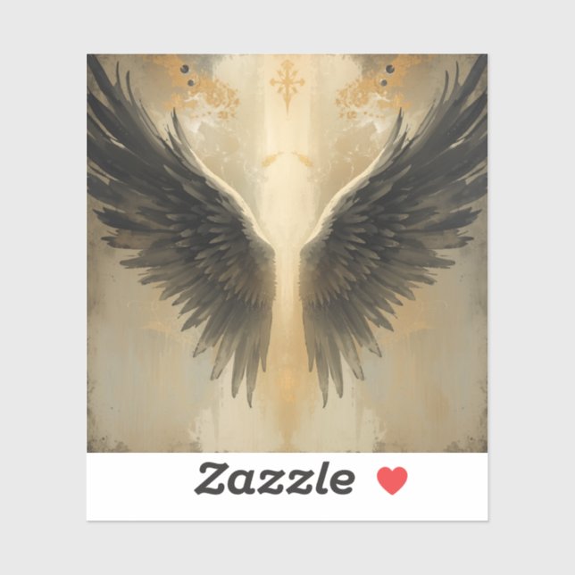 painting images featuring open wings (Sheet)