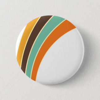Painting in retro colours 6 cm round badge