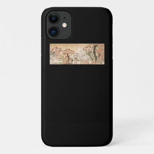 Painting Japanese Art Mountain Cherry Blossom iPhone 11 Case