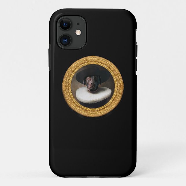 Painting | Labrador Retriever Renaissance Painting Case-Mate iPhone Case (Back)