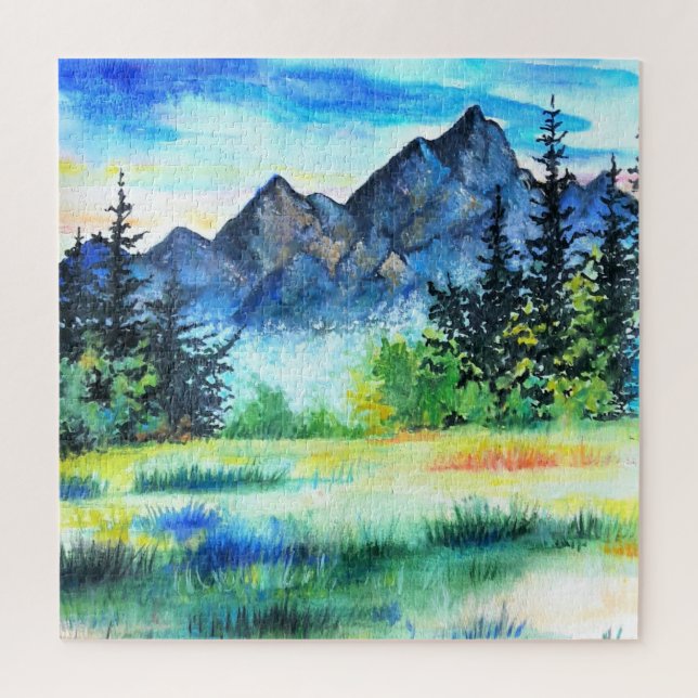 Painting Landscape Puzzle Gift Nature (Vertical)