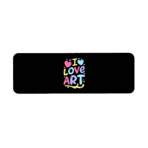 Painting   Love Art Artist Painter Painting Return Address Label