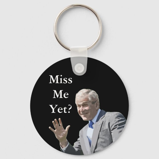 Painting-Miss Me Yet? Key Ring (Front)