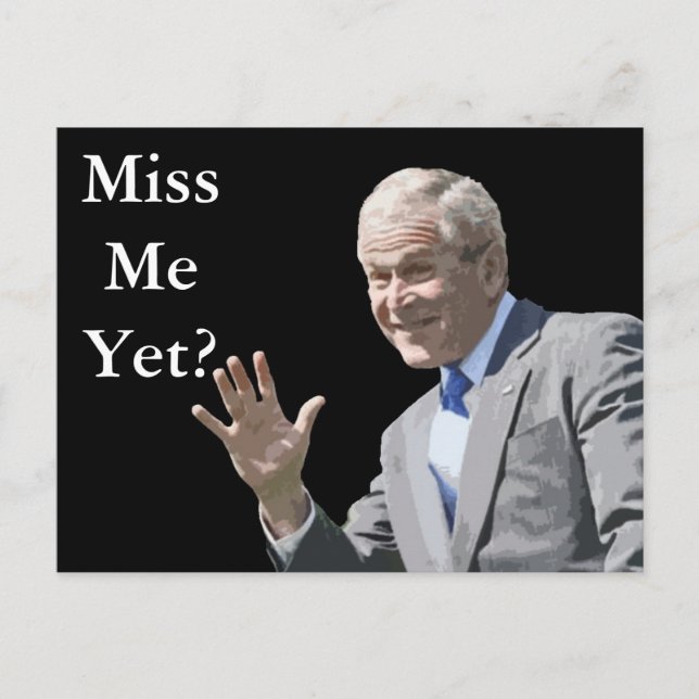 Painting-Miss Me Yet? Postcard (Front)