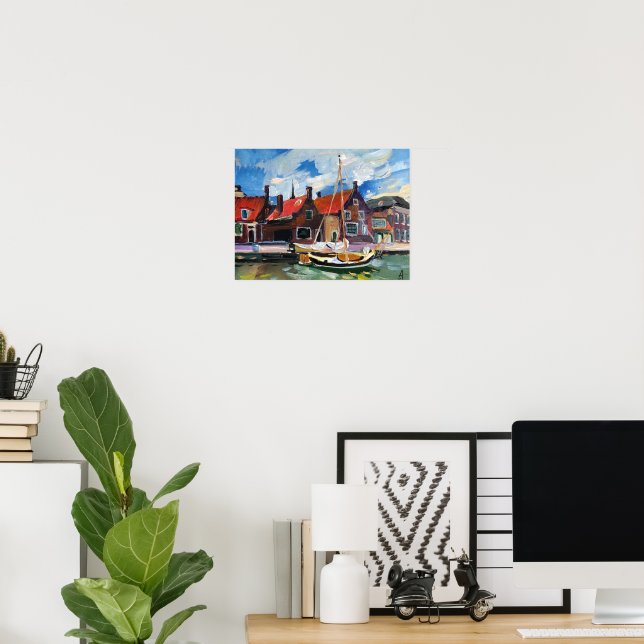 Painting Netherlands  Poster (Home Office)