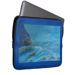 Painting of an Ocean Laptop Sleeve