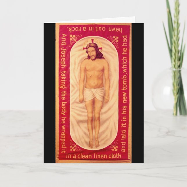 Painting of Christ Card (Front)