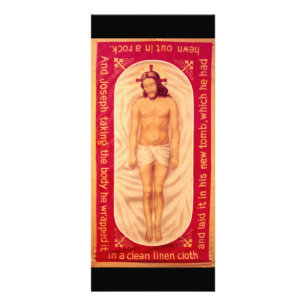 Painting of Christ Rack Card