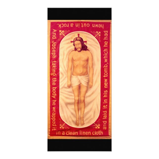 Painting of Christ Rack Card (Front)