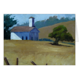 painting of church