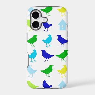 Painting of Coloured Birds by Chariklia Zarris