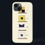 Painting of Four Flags with Sail Written Beneath iPhone 13 Case<br><div class="desc">A not so subtle entreaty to travel the seas,  this painting features four flags with the word "sail" written beneath them. Do you feel the call of the ocean? A perfect gift for that special someone you want to take a cruise with you!</div>