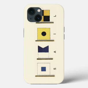 Painting of Four Flags with Sail Written Beneath iPhone Case