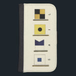 Painting of Four Flags with Sail Written Beneath Samsung S4 Wallet Case<br><div class="desc">A not so subtle entreaty to travel the seas,  this painting features four flags with the word "sail" written beneath them. Do you feel the call of the ocean? A perfect gift for that special someone you want to take a cruise with you!</div>