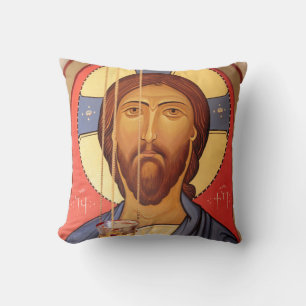 Painting Of Jesus Cushion