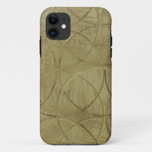 Painting of Linked Circles by Jennifer Goldberger iPhone 11 Case