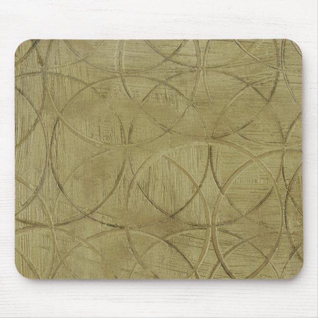 Painting of Linked Circles by Jennifer Goldberger Mouse Pad (Front)