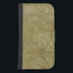 Painting of Linked Circles by Jennifer Goldberger Samsung S4 Wallet Case<br><div class="desc">This is what happens when a Venn diagram gets out of hand! This Jennifer Goldberger painting featurs circles that connect and overlap each other. Buy your copy today!</div>