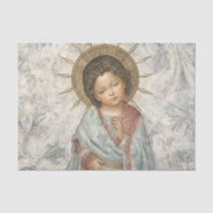 Painting of Young Saviour Jesus Tissue Paper