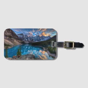 Painting on Moraine Luggage Tag