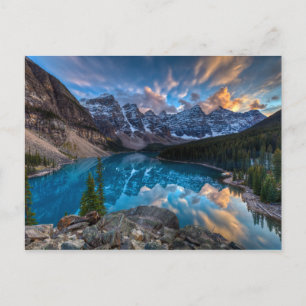 Painting on Moraine Postcard