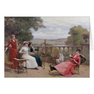 Painting on the Terrace