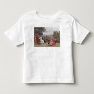 Painting on the Terrace Toddler T-Shirt