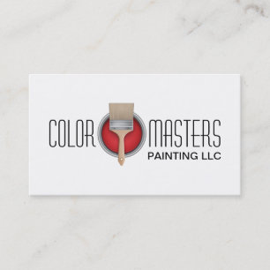 Painting Painter Construction Business Card