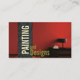 Painting, Painter Construction, Design Business Card