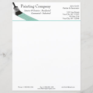 Painting Painter Service Company Brush Pastel Mint