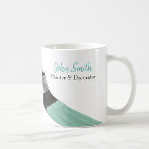 Painting Painter Service Company Brush Pastel Mint Coffee Mug