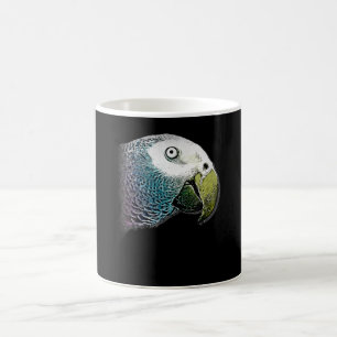 Painting Parrot Head Painting Coffee Mug