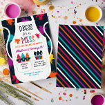 Painting Party Craft Art Kids Birthday Invitation<br><div class="desc">Painting Party Craft Art Kids Birthday Invitation. This design features a painting apron with paint splatter,  crayons,  and paint brushes.. Bright rainbow neon colours really stand out against the dark navy blue background. Rainbow stripes on the back. Personalise this custom invite design with your own art party details.</div>