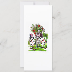 Painting Roses Red - Invitation / RSVP