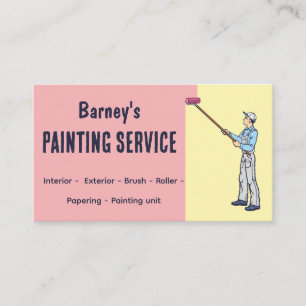 Painting Service Business Card