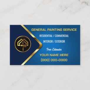 Painting Service Business Cards