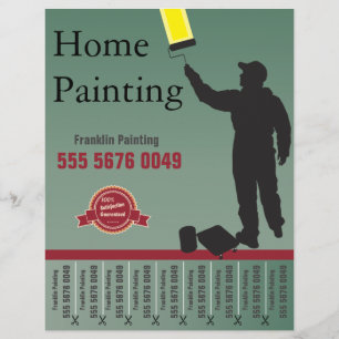 Painting Service Handyman Small Business Flyer