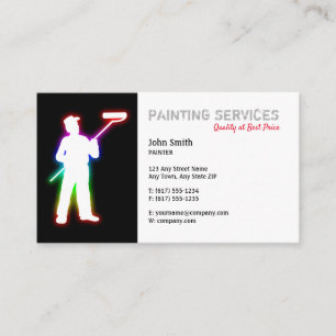 Painting Services Painters Business Card