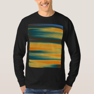 Painting Striped Abstract Art T-Shirt