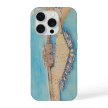 Painting style image of Paphos Castle and harbor