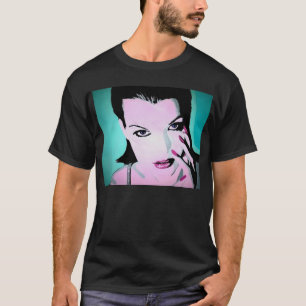 painting "Summer Swim" on a Shirt