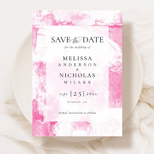 Painting texture save the date