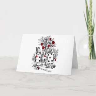 Painting the Roses Red Card