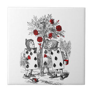 Painting the Roses Red Tile