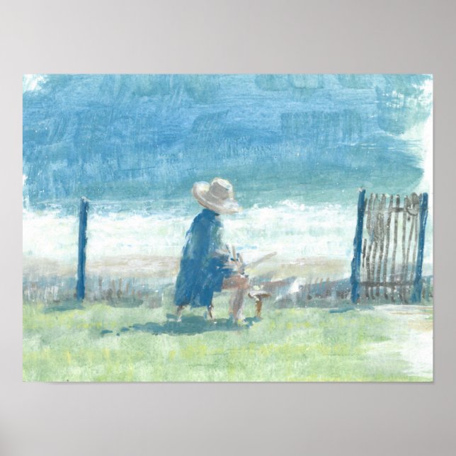 Painting the Sea Poster (Front)